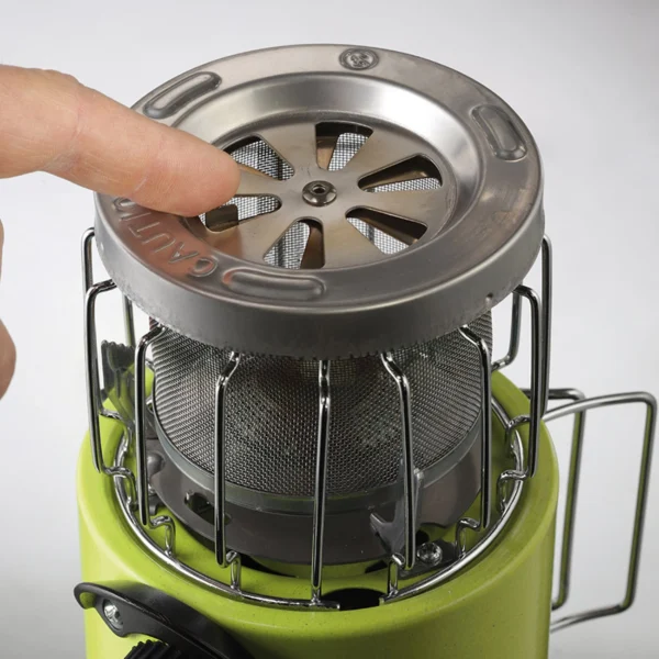 2in1 Tourist stove with a heater for MEVA VATOP gas cartridgeseng