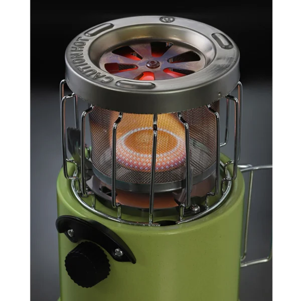 2in1 Tourist stove with a heater for MEVA VATOP gas cartridgeseng