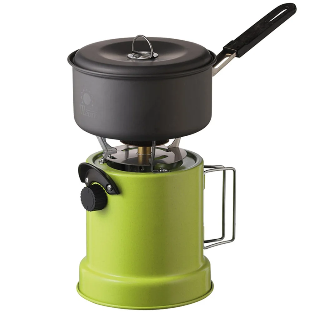 2in1 Tourist stove with a heater for MEVA VATOP gas cartridgeseng