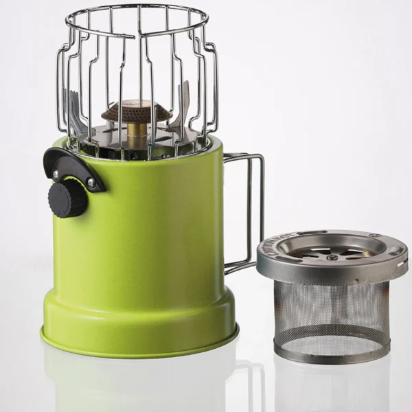 2in1 Tourist stove with a heater for MEVA VATOP gas cartridgeseng