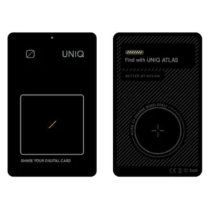 Uniq NFC locator Atlas gray/graphite Uniq-ATLASCARDTRK-GRAPHITEeng