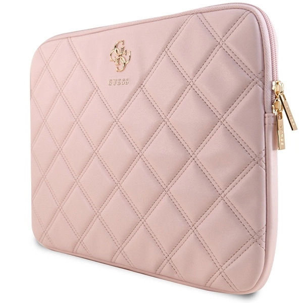 Guess Quilted 4G cover for a 14" laptop - pinkeng