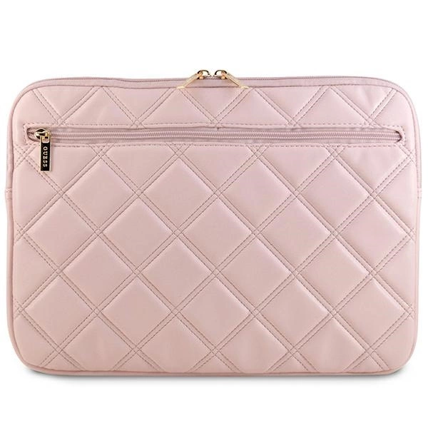 Guess Quilted 4G cover for a 14" laptop - pinkeng