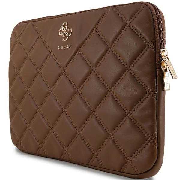 Guess Quilted 4G cover for a 14" laptop - browneng
