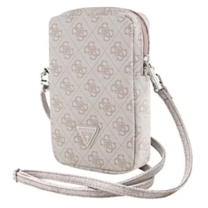 Guess Zip 4G Triangle bag - pinkeng