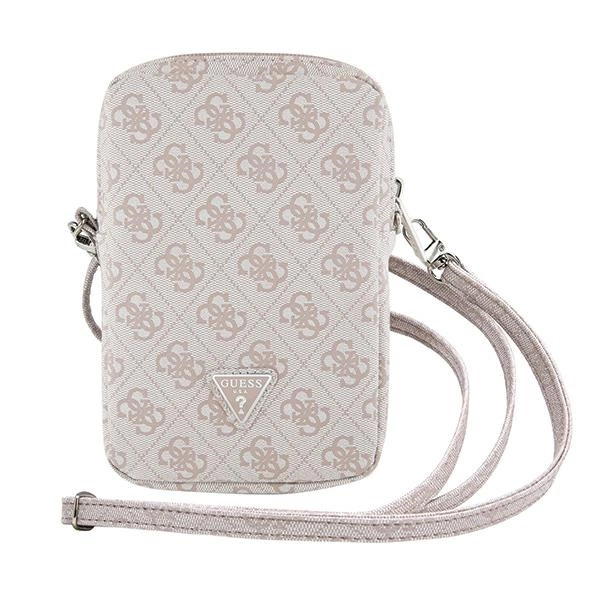 Guess Zip 4G Triangle bag - pinkeng