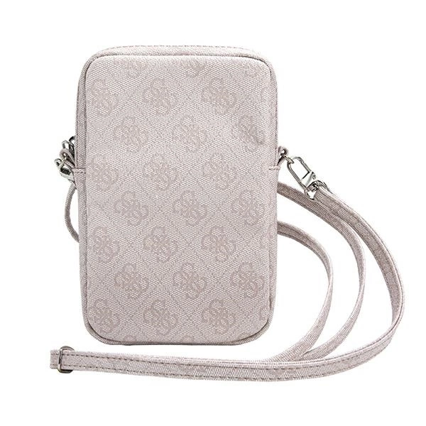 Guess Zip 4G Triangle bag - pinkeng