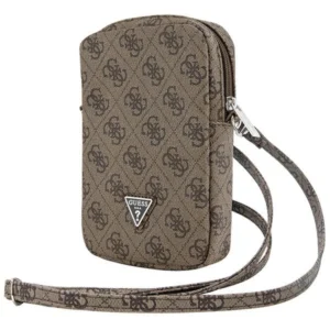 Guess Zip 4G Triangle bag - browneng