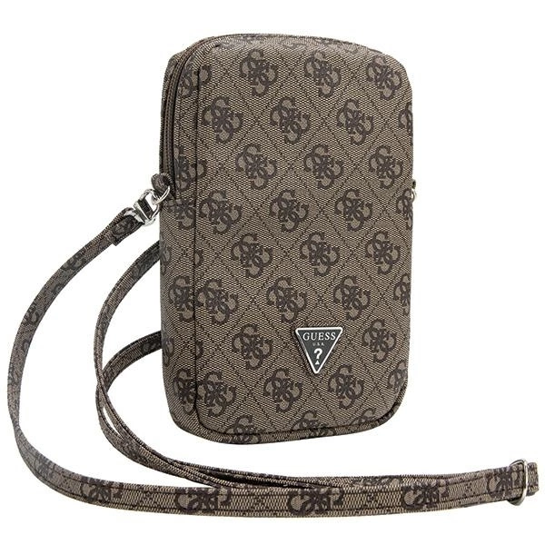 Guess Zip 4G Triangle bag - browneng