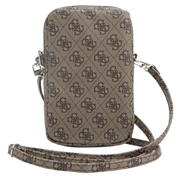 Guess Zip 4G Triangle bag - browneng