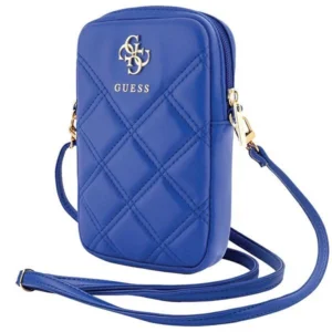Guess Zip Quilted 4G bag - blueeng