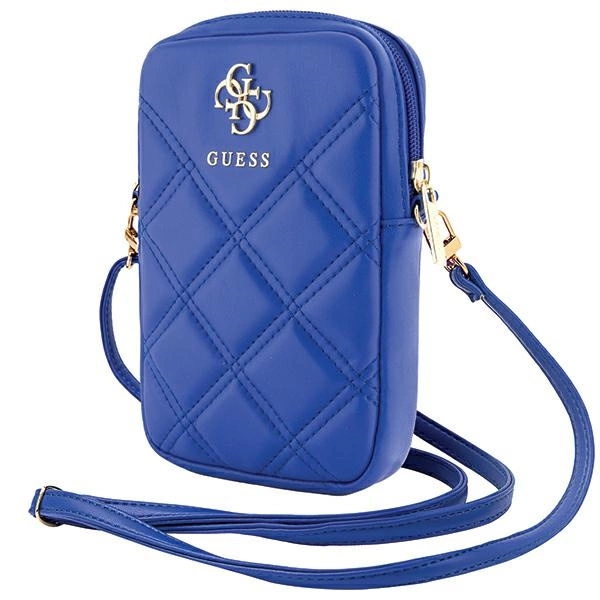 Guess Zip Quilted 4G bag - blueeng