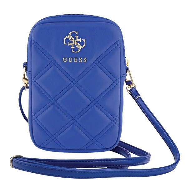 Guess Zip Quilted 4G bag - blueeng