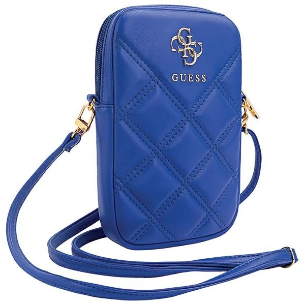 Guess Zip Quilted 4G bag - blueeng