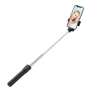 Selfie stick WRY1S telescopic tripod 0.7m for phone - blackeng