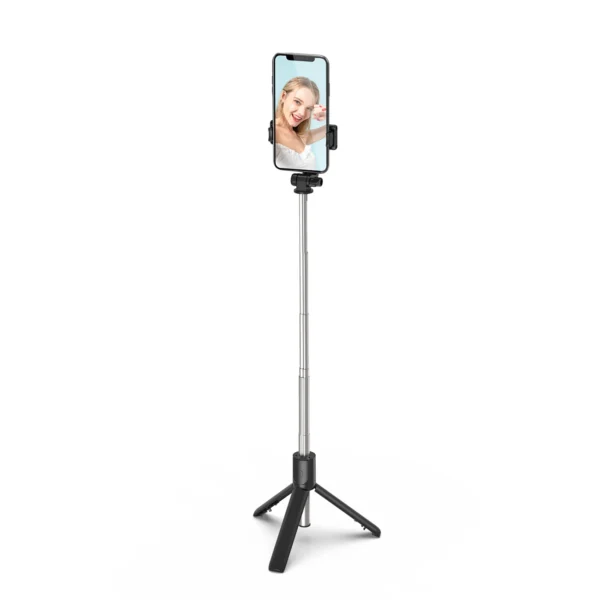 Selfie stick WRY1S telescopic tripod 0.7m for phone - blackeng
