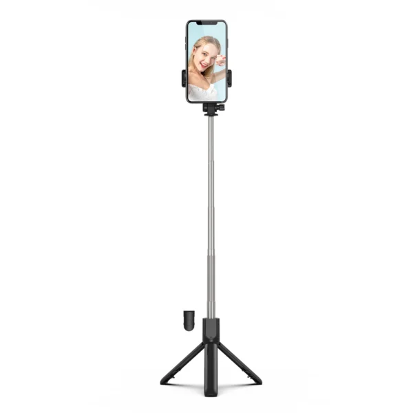 Selfie stick WRY1S telescopic tripod 0.7m for phone - blackeng