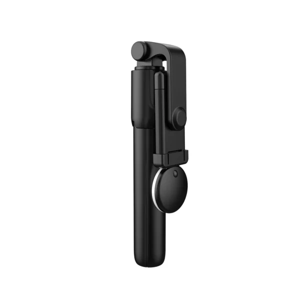 Selfie stick WR1YXS telescopic tripod 0.71m with round lamp - blackeng