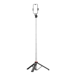 Selfie stick WC1Y3S telescopic tripod 1.3m with phone holder - blackeng