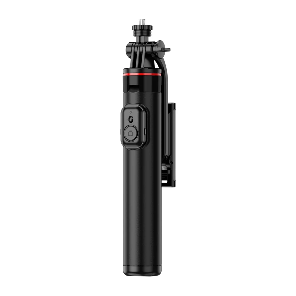 Selfie stick WC1Y2S 1.3m aluminum alloy telescopic tripod with phone holder - blackeng