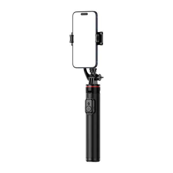 Selfie stick WC1Y2S 1.3m aluminum alloy telescopic tripod with phone holder - blackeng