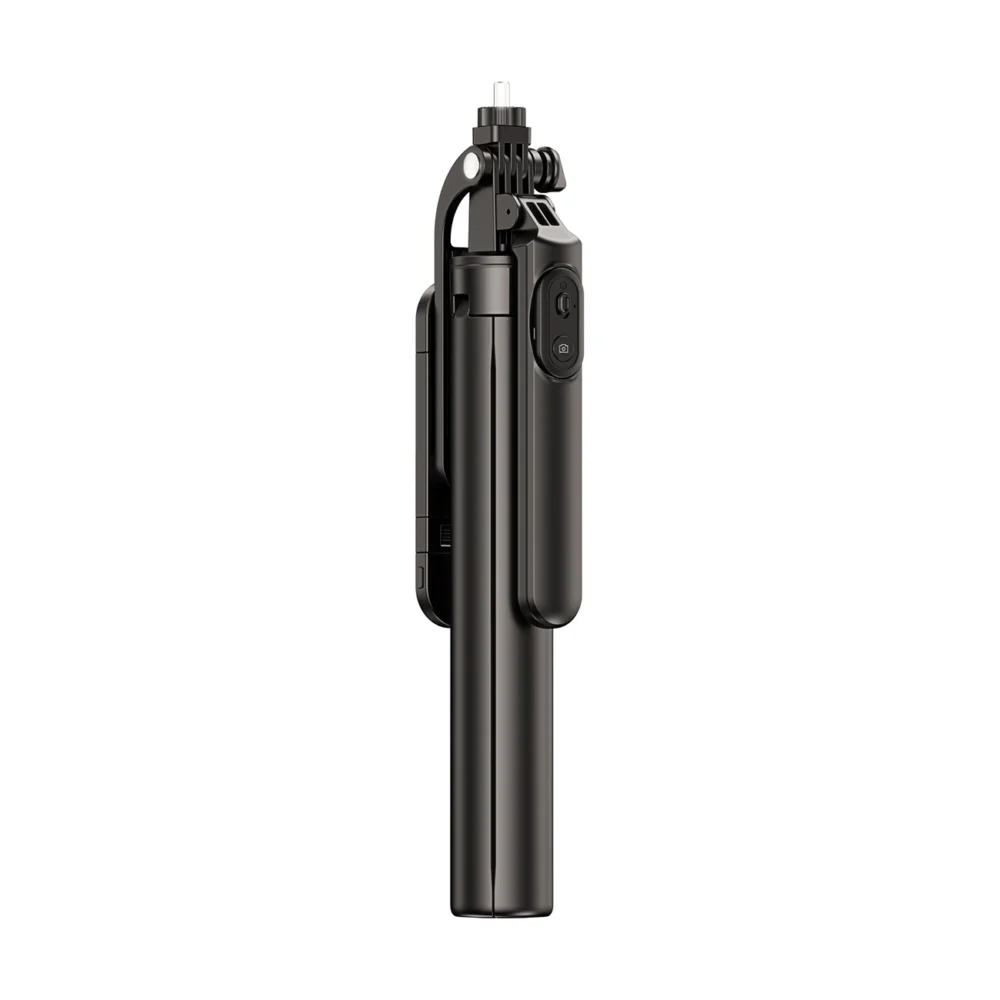 Selfie stick WH181D-Y1S 1.75m aluminum alloy telescopic tripod with dual lamp and phone holder - blackeng