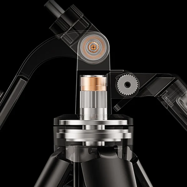Selfie stick WH181D-Y1S 1.75m aluminum alloy telescopic tripod with dual lamp and phone holder - blackeng