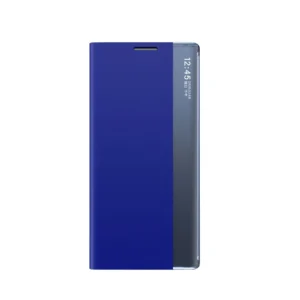 New Sleep View Case with flap and stand for Samsung Galaxy A35 - blueeng