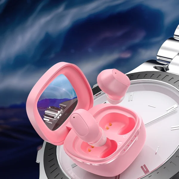 Choetech MEMS wireless TWS Bluetooth 5.3 headphones - pinkeng