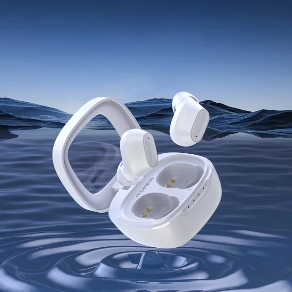 Choetech MEMS wireless TWS Bluetooth 5.3 headphones - whiteeng