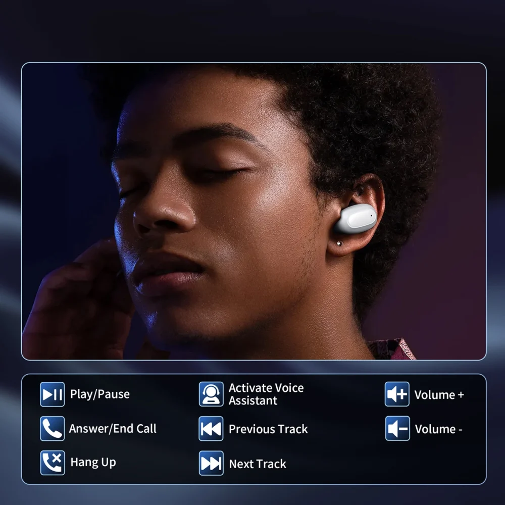 Choetech MEMS wireless TWS Bluetooth 5.3 headphones - whiteeng