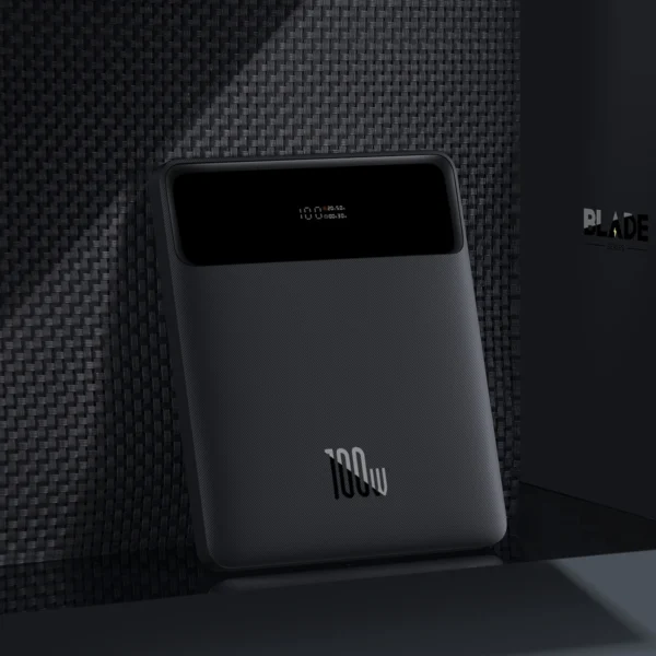 Baseus Blade PPBL000201 20000 mAh power bank 2x USB-A 2x USB-C 100W - black + USB-C cableeng
