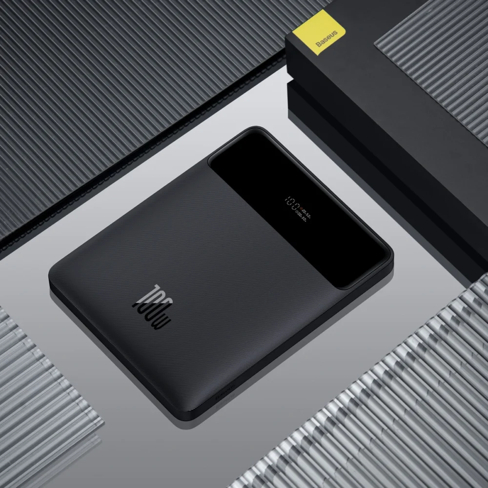 Baseus Blade PPBL000201 20000 mAh power bank 2x USB-A 2x USB-C 100W - black + USB-C cableeng