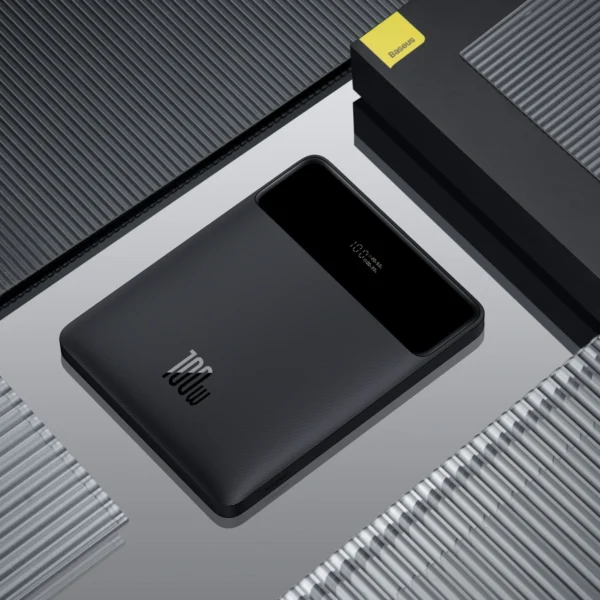 Baseus Blade PPBL000201 20000 mAh power bank 2x USB-A 2x USB-C 100W - black + USB-C cableeng