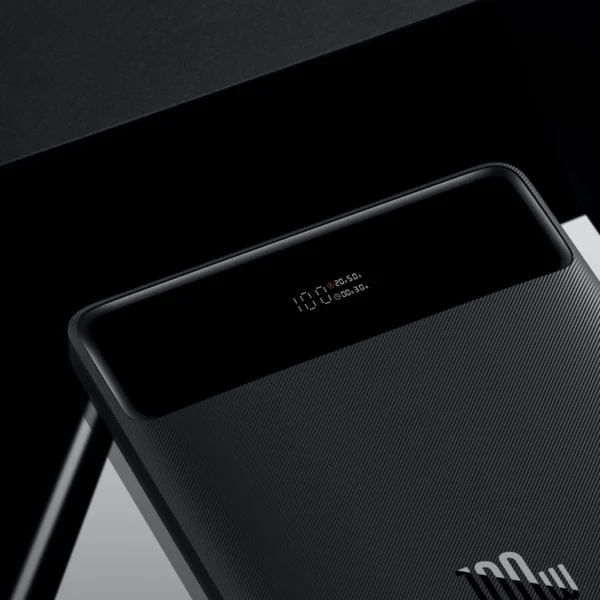 Baseus Blade PPBL000201 20000 mAh power bank 2x USB-A 2x USB-C 100W - black + USB-C cableeng