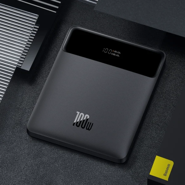 Baseus Blade PPBL000201 20000 mAh power bank 2x USB-A 2x USB-C 100W - black + USB-C cableeng