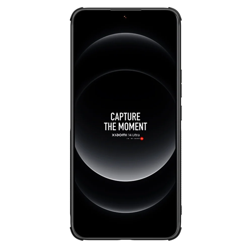 Nillkin CamShield Prop Leather Magnetic Case for Xiaomi 14 Ultra - blackeng