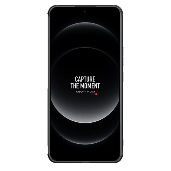 Nillkin CamShield Prop Leather Magnetic Case for Xiaomi 14 Ultra - blackeng