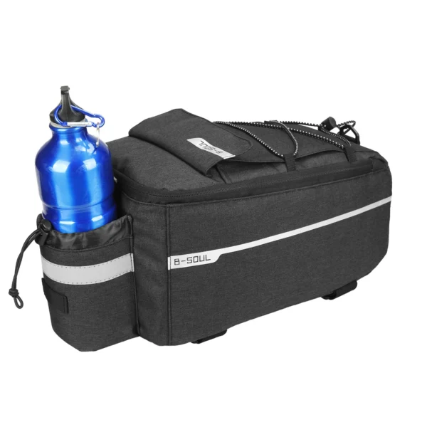 WYA26Y0S Thermal Bike Pannier Bag with Shoulder Strap - Blackeng