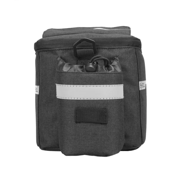 WYA26Y0S Thermal Bike Pannier Bag with Shoulder Strap - Blackeng