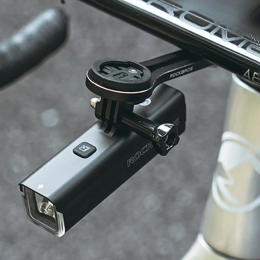 Rockbros RHL1500 front bicycle light 5000mAh 1500lm IPX6 - blackeng
