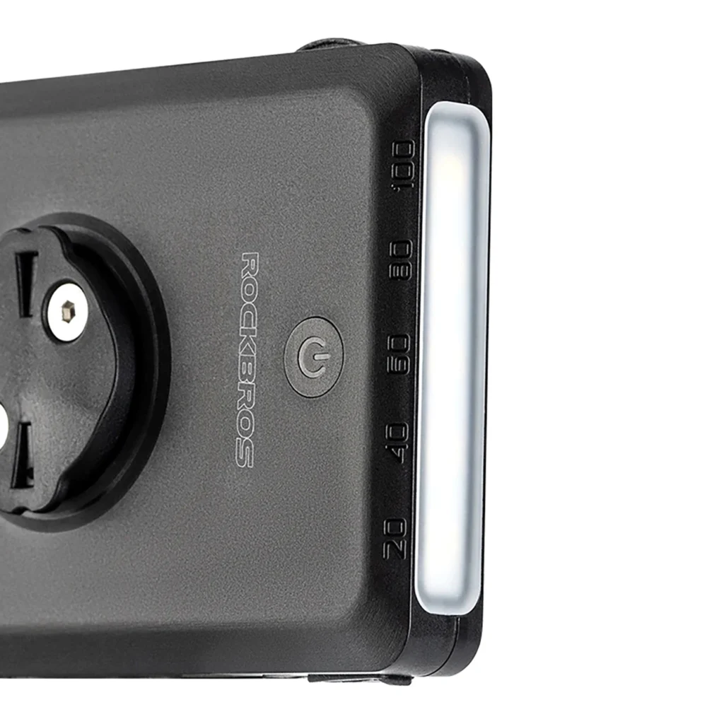 Rockbros JP008 front bike light for counter with power bank 5000mAh 150lm IPX6 - blackeng