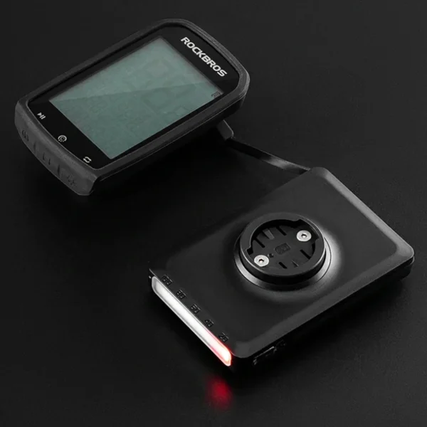 Rockbros JP008 front bike light for counter with power bank 5000mAh 150lm IPX6 - blackeng