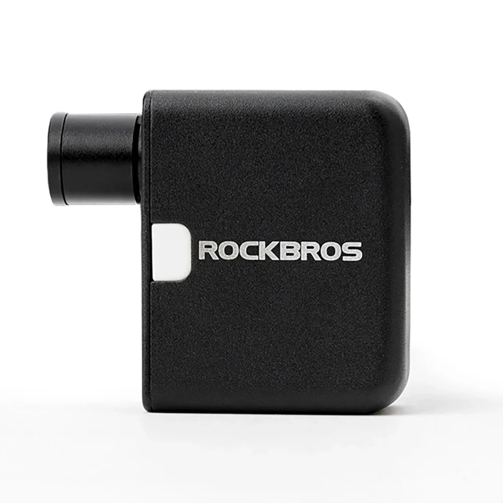 Rockbros 42320008001 Mini Electric Bicycle Pump for Schrader / Presta Valves 100PSI - Blackeng
