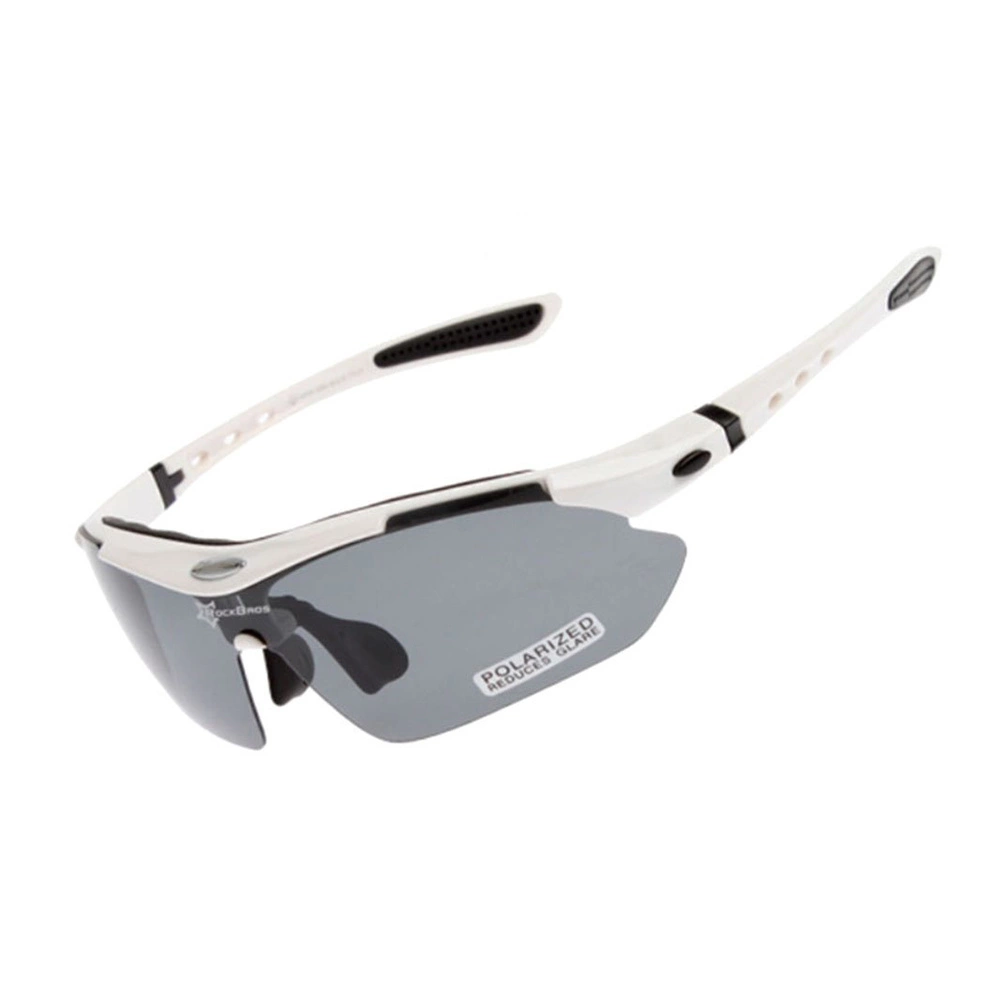 Rockbros 10002 polarizing cycling glasses - whiteeng