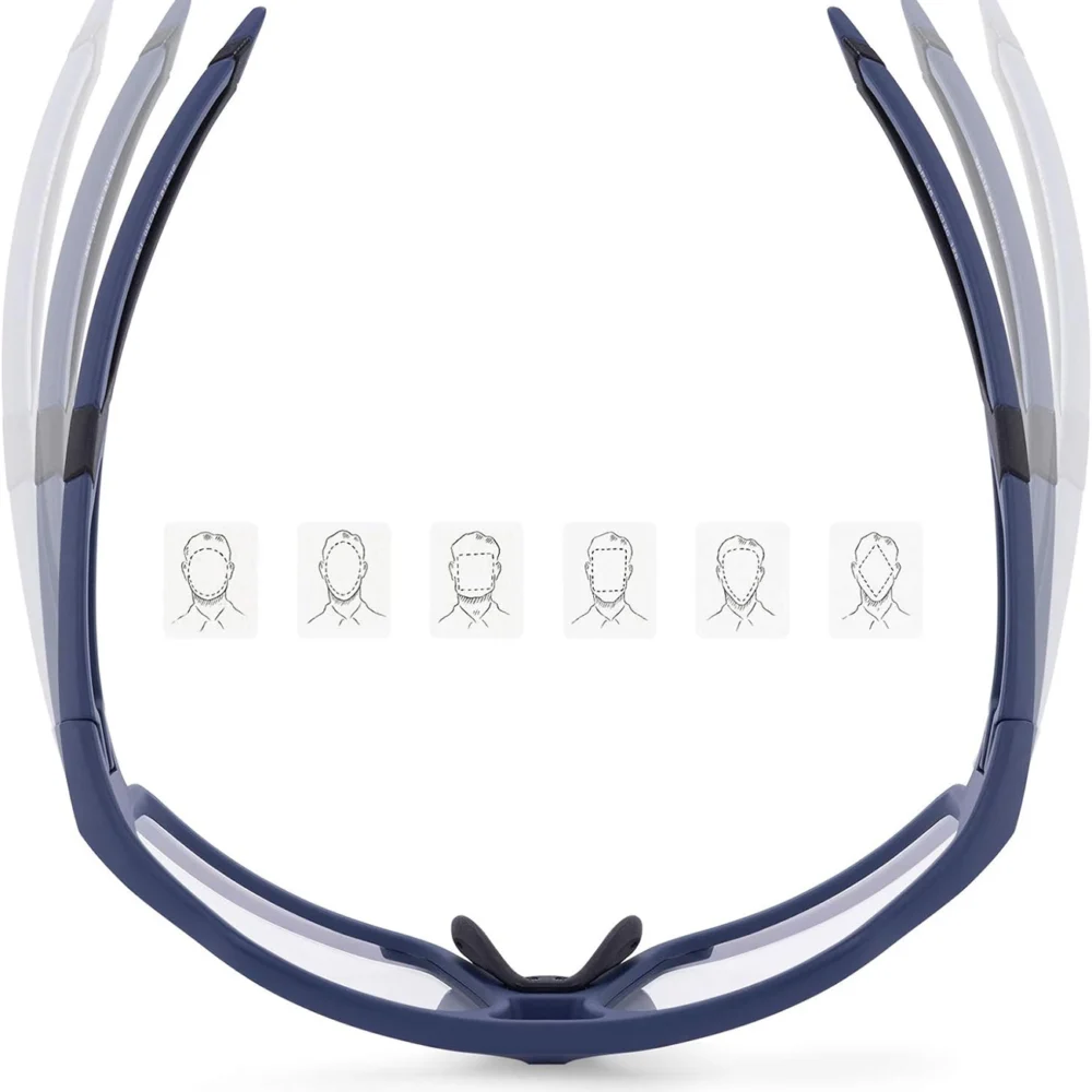 Rockbros SP216BL photochromic UV400 cycling glasses - blueeng