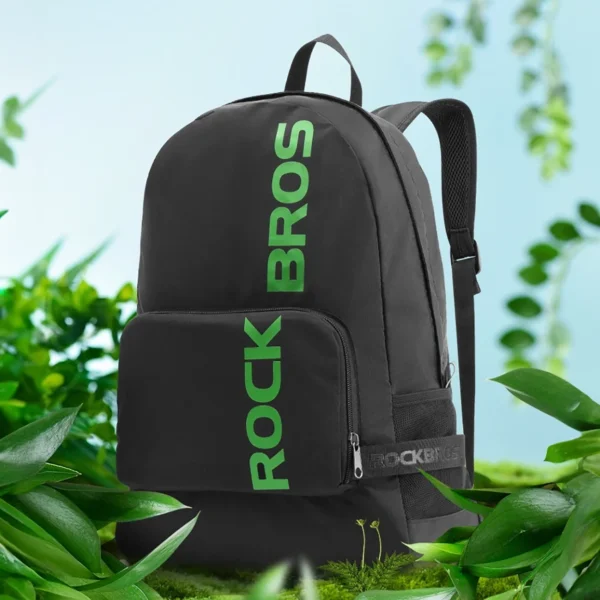 Rockbros H10-BK sports foldable backpack 18 l - blackeng