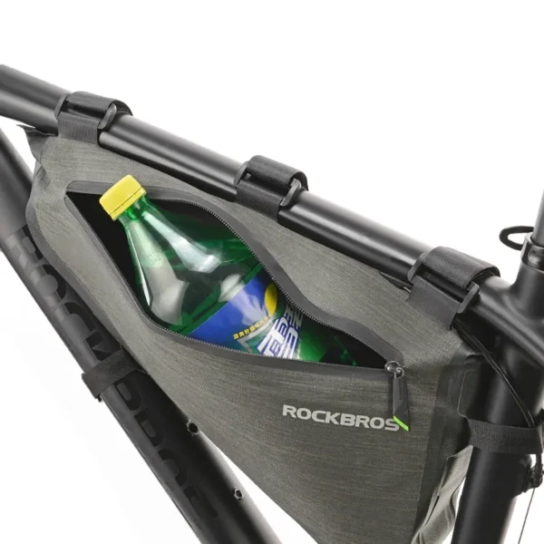 Rockbros AS-017 bicycle frame bag 5 l - dark greeneng