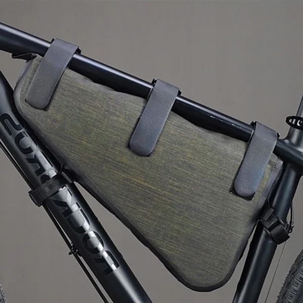 Rockbros AS-017 bicycle frame bag 5 l - dark greeneng