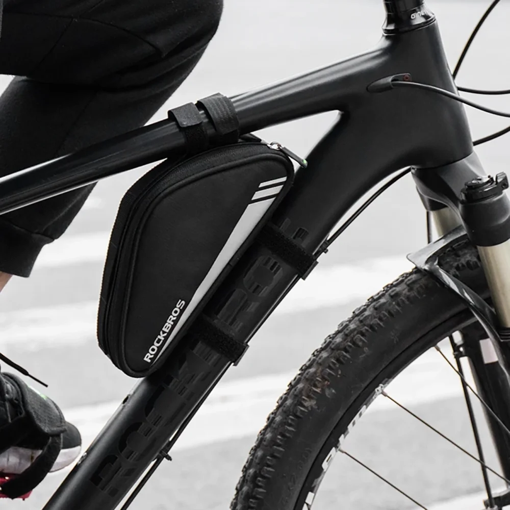 Rockbros B55-BK bicycle bag for frame 0.7 l - blackeng